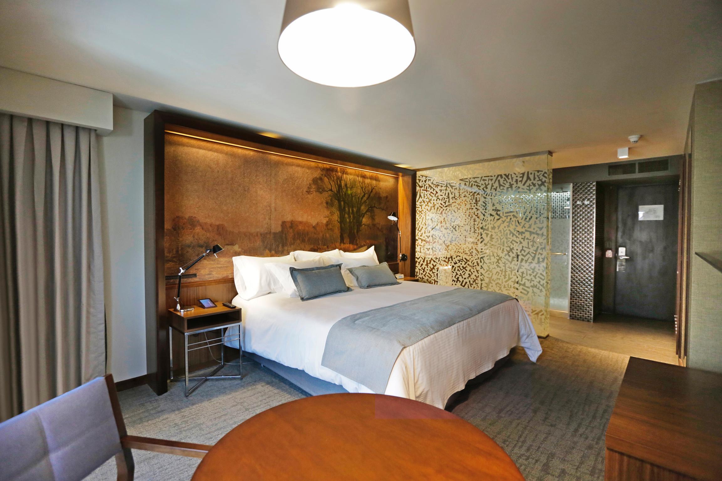 Hotel Cumbres Lastarria Santiago Ngoại thất bức ảnh A room at the hotel